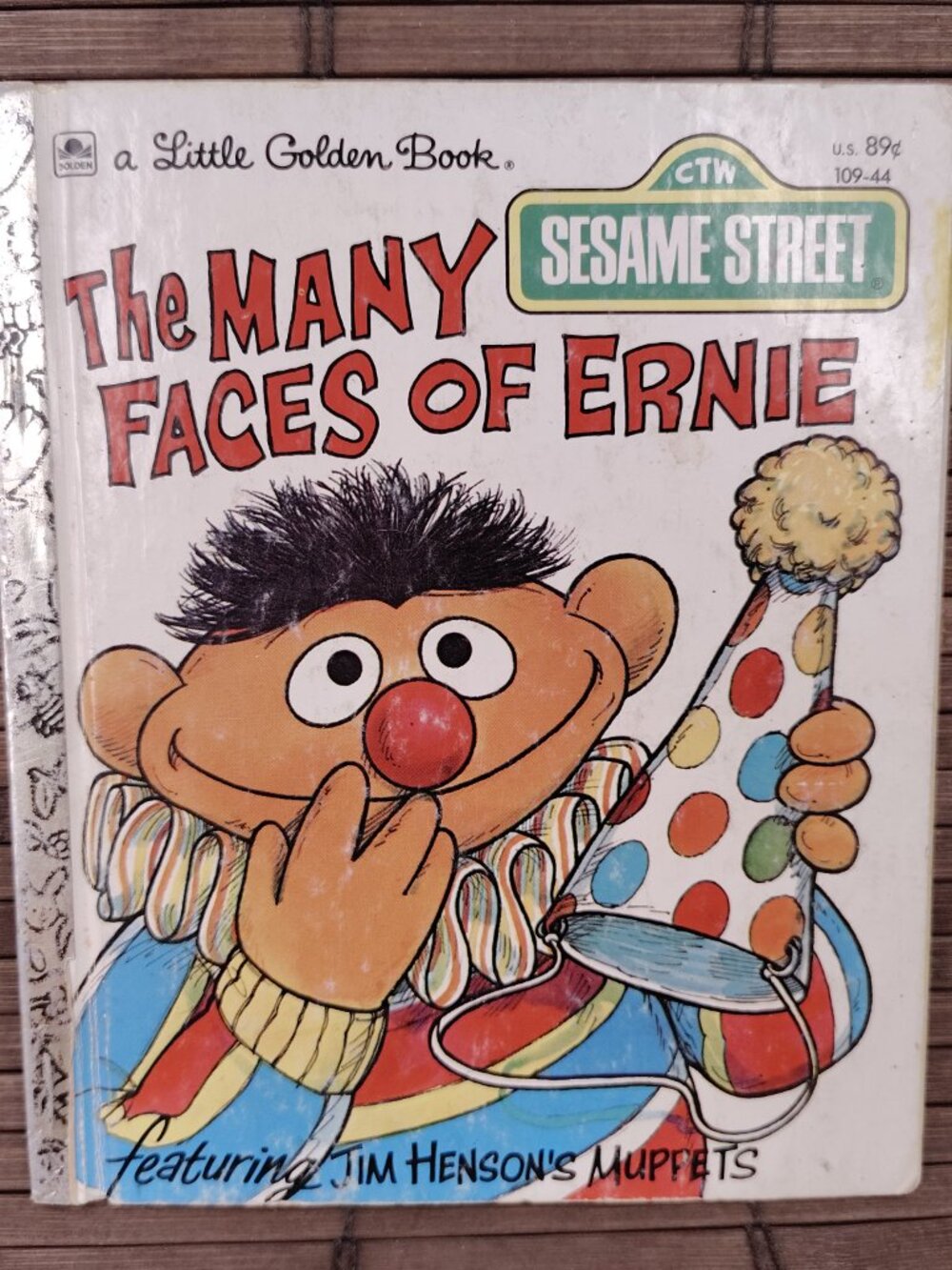 Lot Of 3 Vintage Sesame Street Little Golden Books Ernie Grover I Think That It - Picture 10 of 13